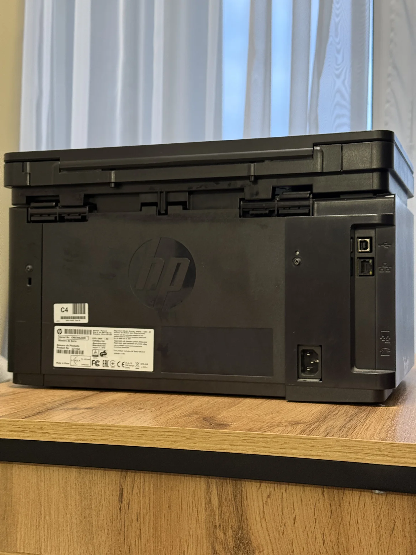 Принтер LaserJet Pro MFP M125rnw - миниатюра 7