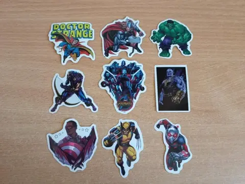 Наклейки Marvel