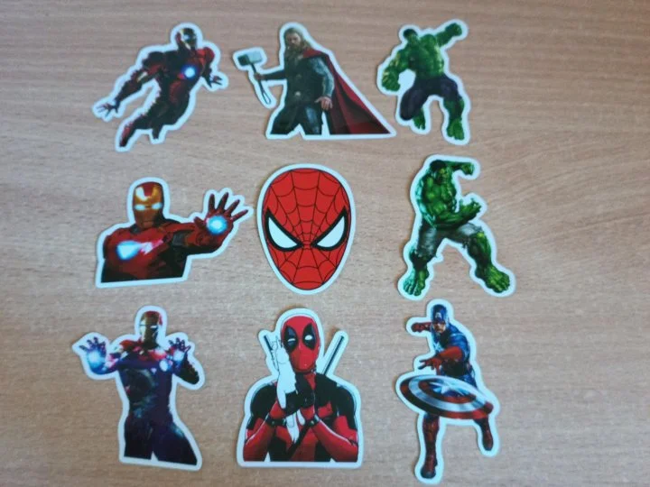 Наклейки Marvel - миниатюра 2