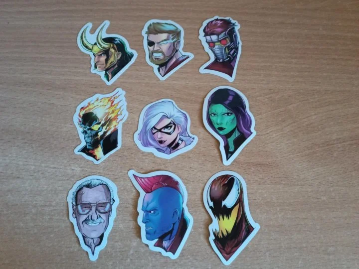 Наклейки Marvel - миниатюра 8