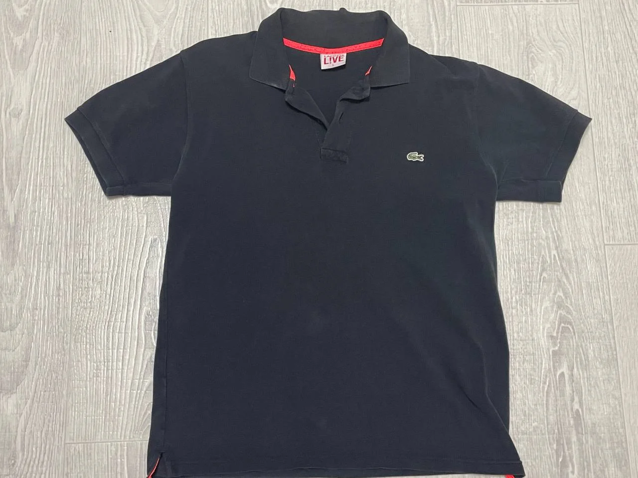 Поло Lacoste LVE — Slim Fit оригинал Smart casual/casual