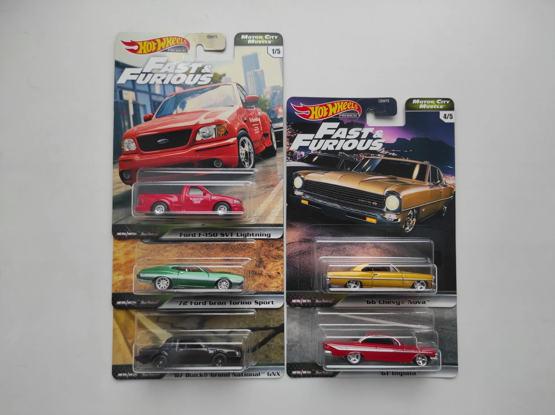 Hot Wheels Fast and Furious Premium Set - изображение 1