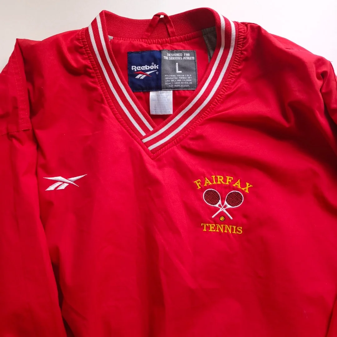 винтажная ветровка reebok бу 50 52 разм - миниатюра 3