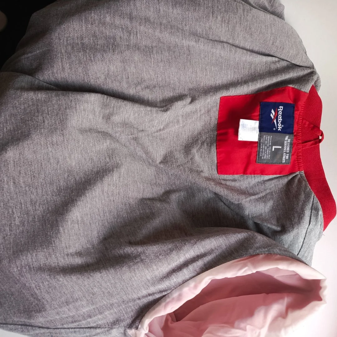 винтажная ветровка reebok бу 50 52 разм - миниатюра 10