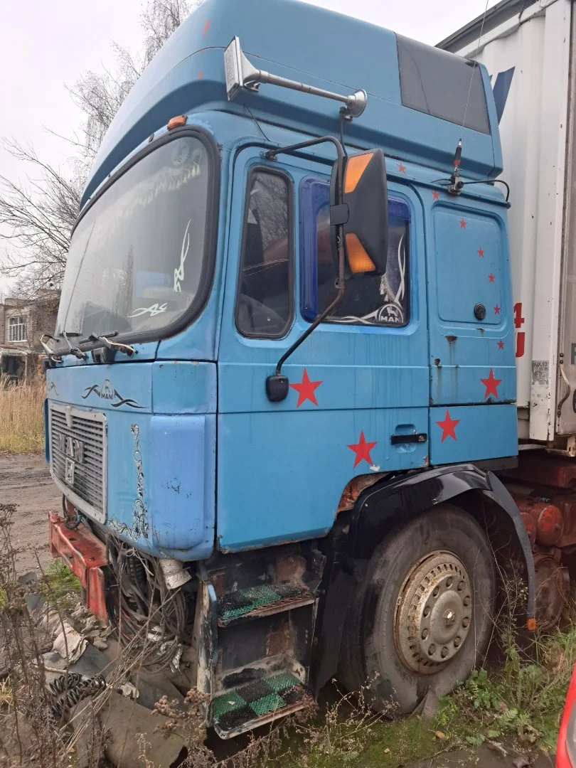 Бортовой грузовик MAN F 2000 1989 - изображение 1