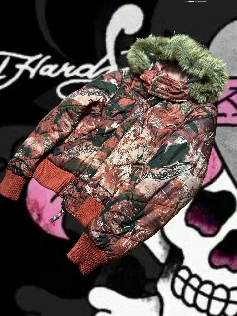 Куртка jaded london type, ed hardy - миниатюра 4
