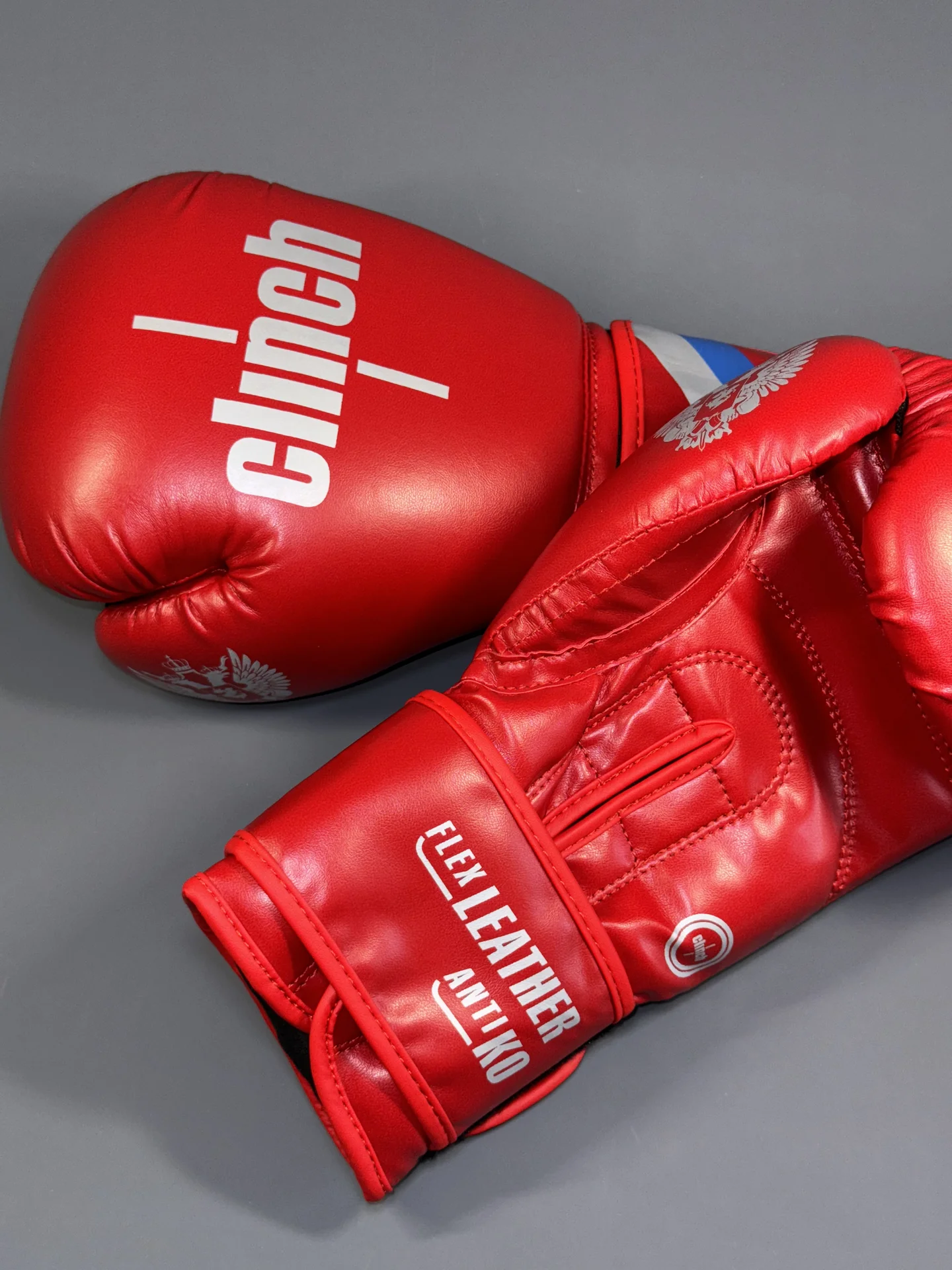 Боксерские перчатки Clinch красные - миниатюра 2