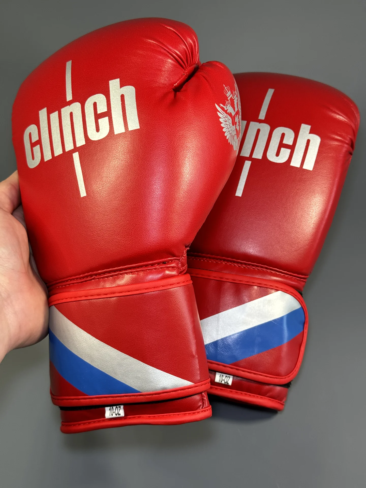 Боксерские перчатки Clinch красные - миниатюра 7