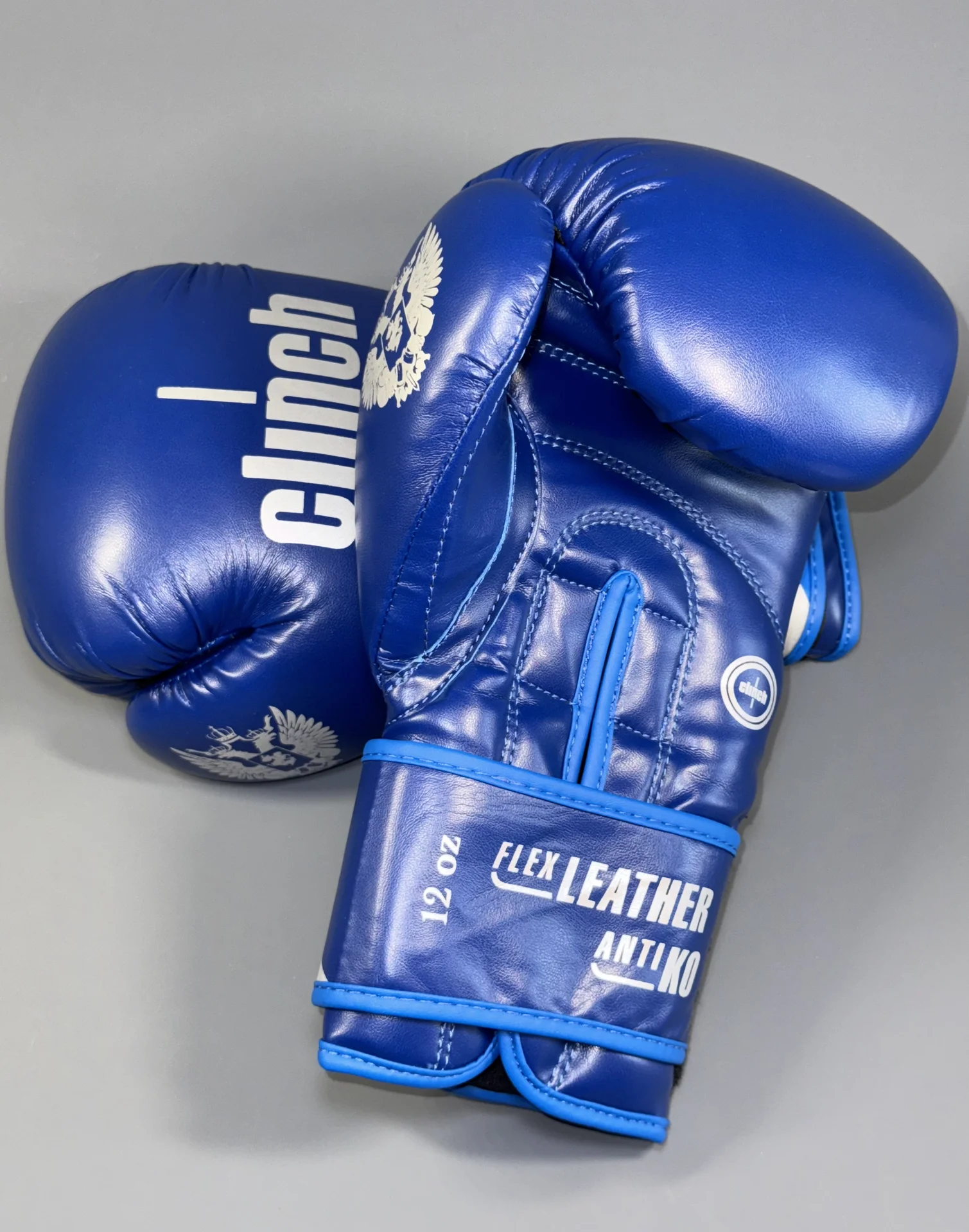 Боксерские перчатки Clinch синие - миниатюра 2