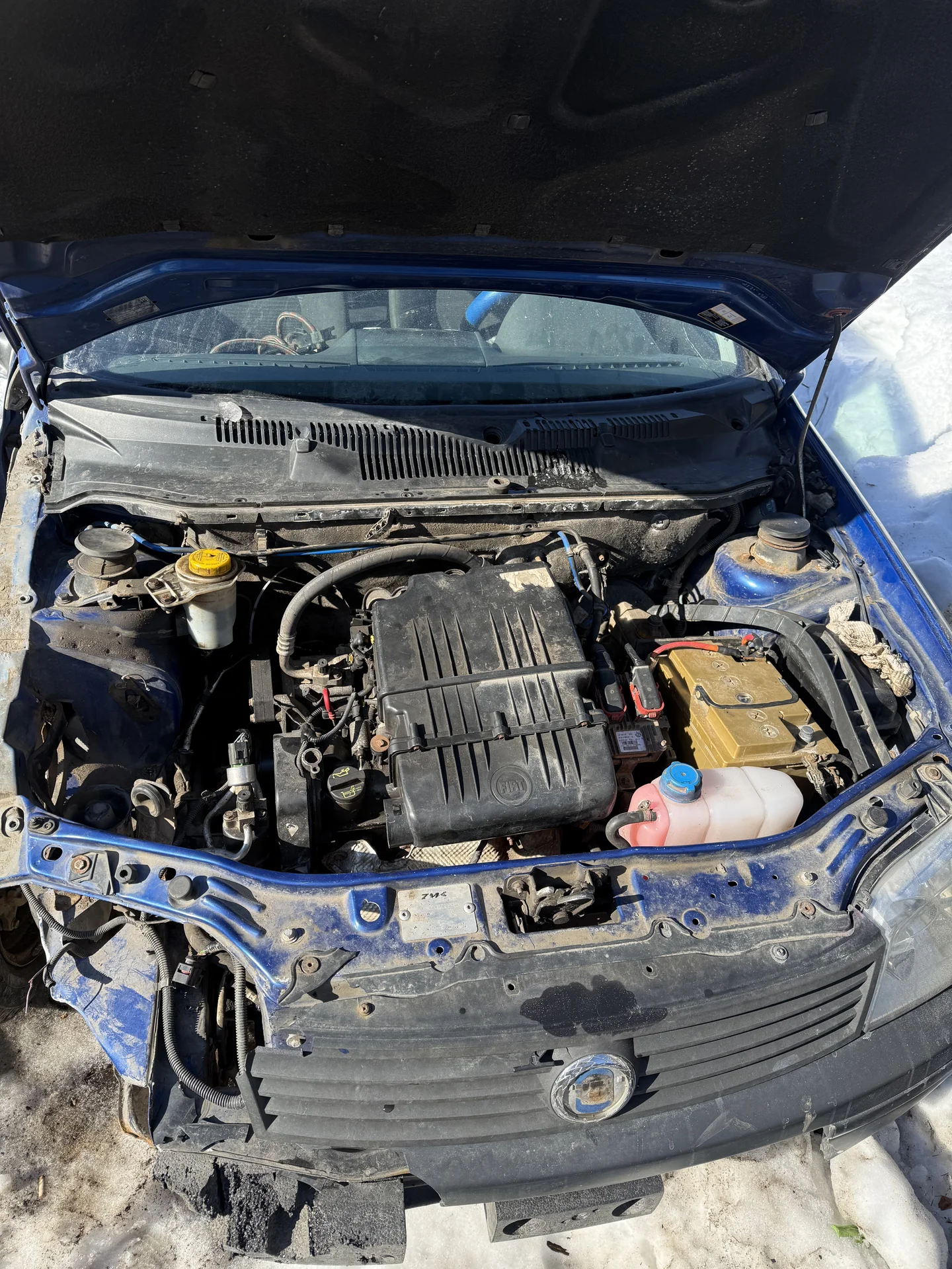 Двигатель fiat albea 1.4 - миниатюра 3