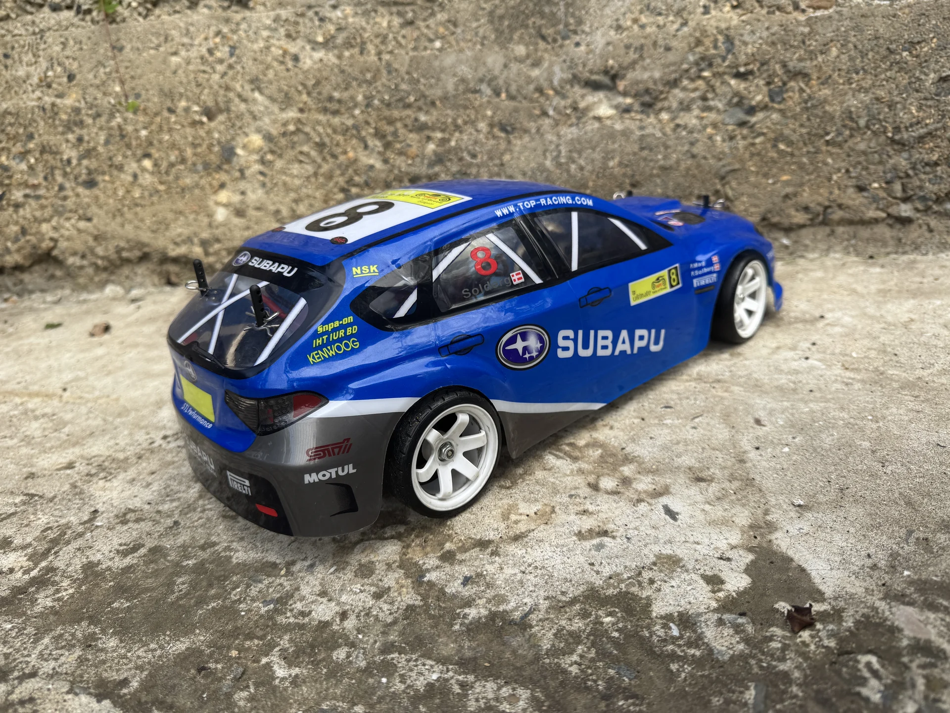 rc drift 1/10 TAMIYA TT01 - миниатюра 4