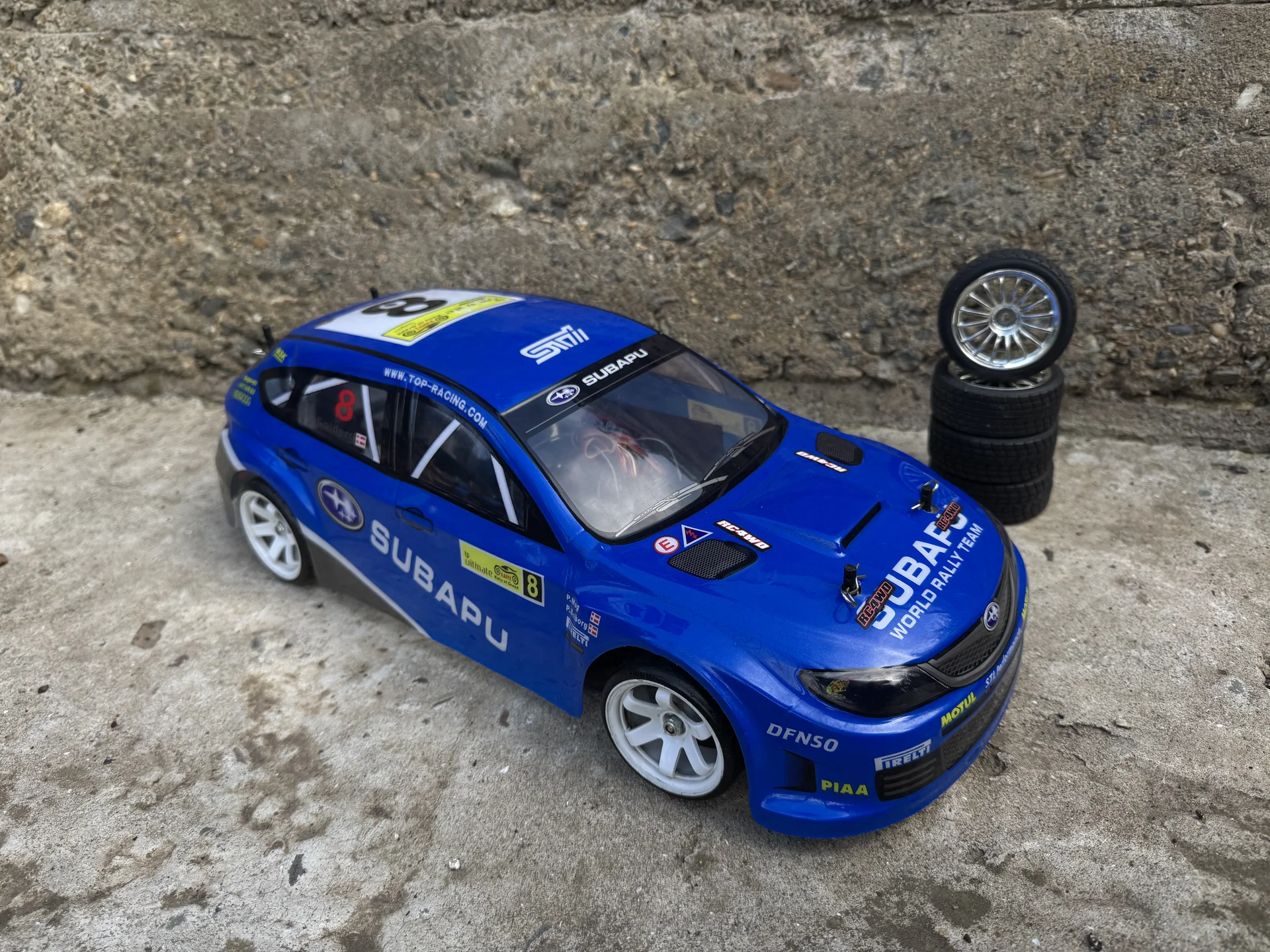 rc drift 1/10 TAMIYA TT01 - миниатюра 5