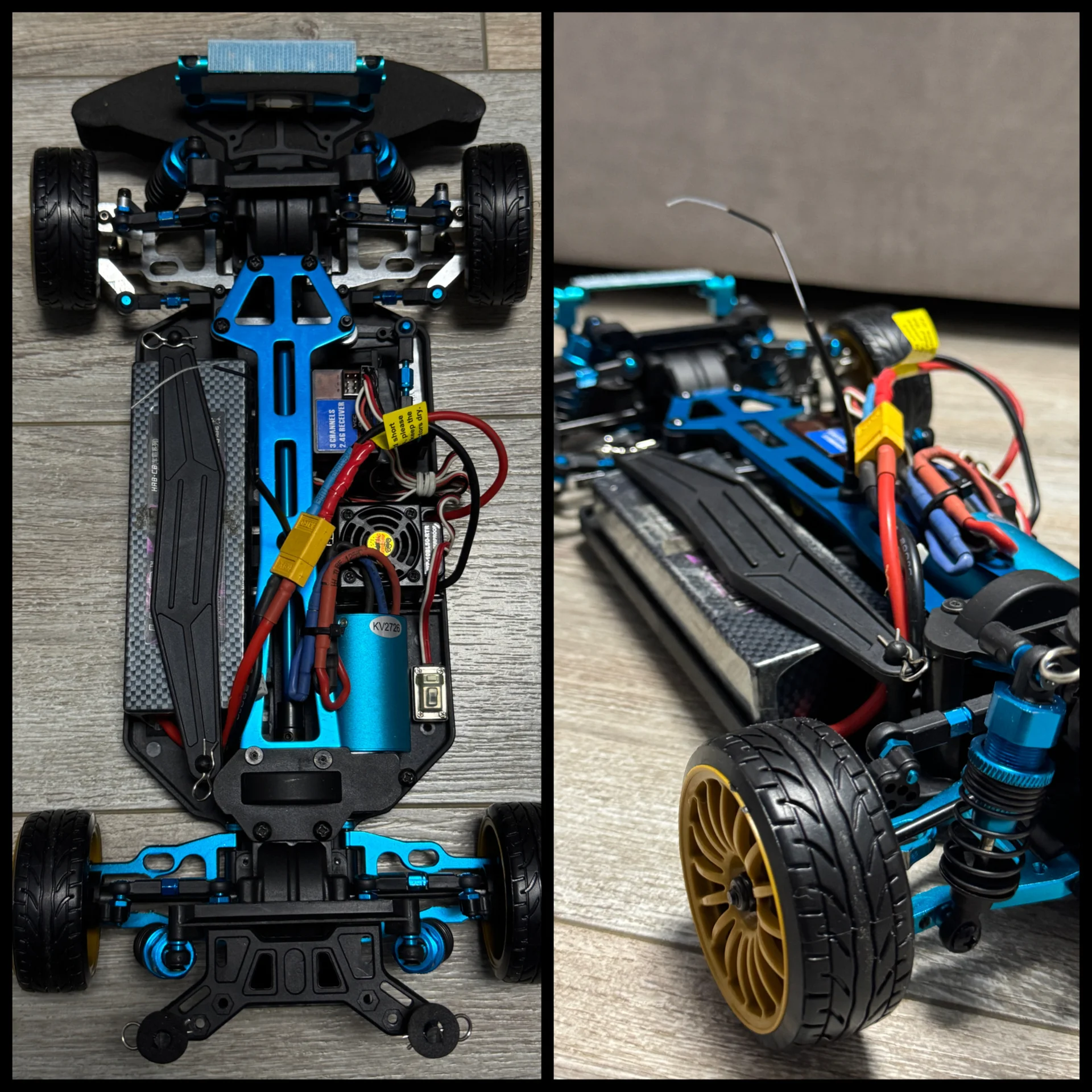 Радио управляемая модель Rc drift 1/10 - миниатюра 7