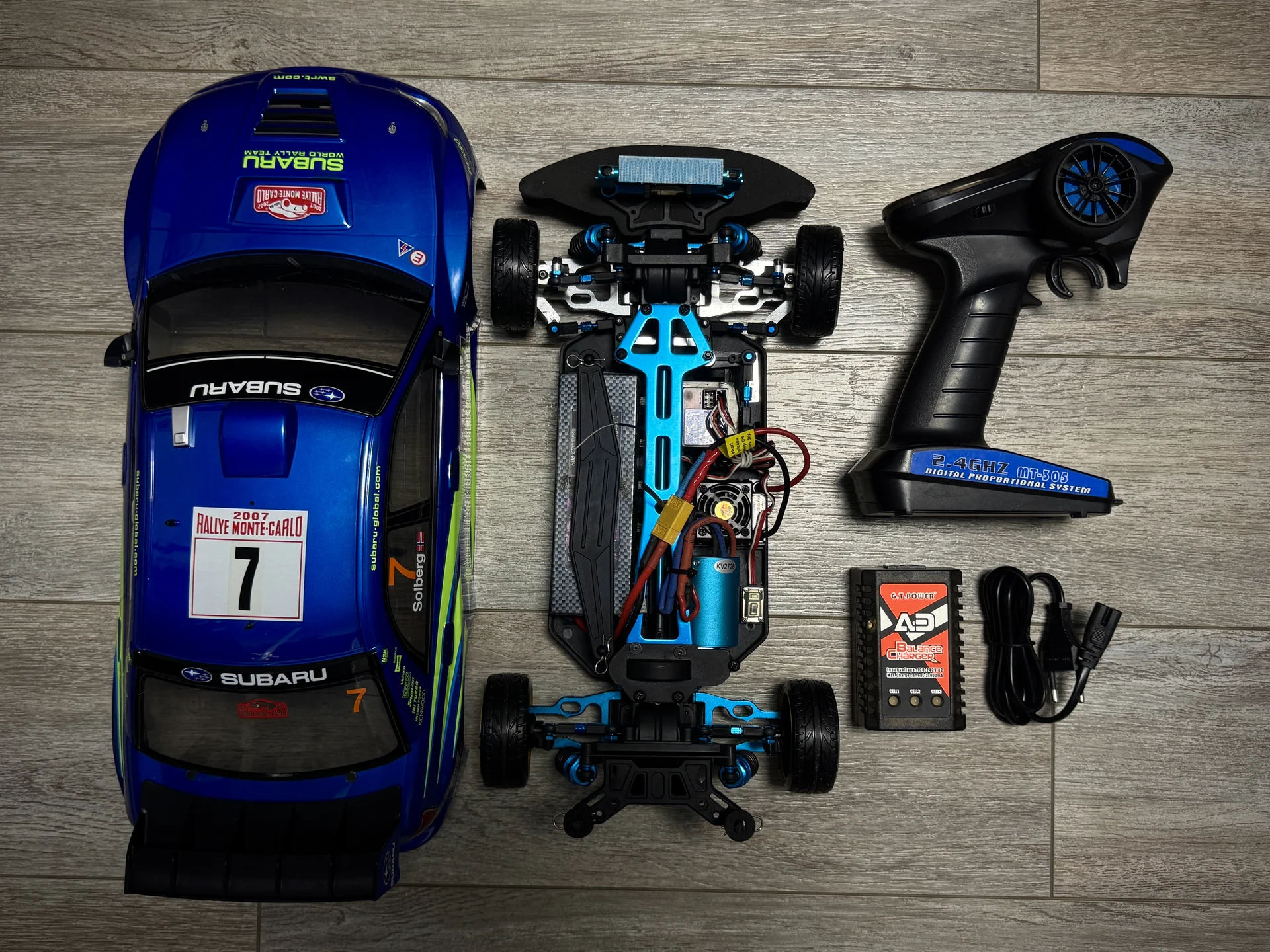 Радио управляемая модель Rc drift 1/10 - миниатюра 9