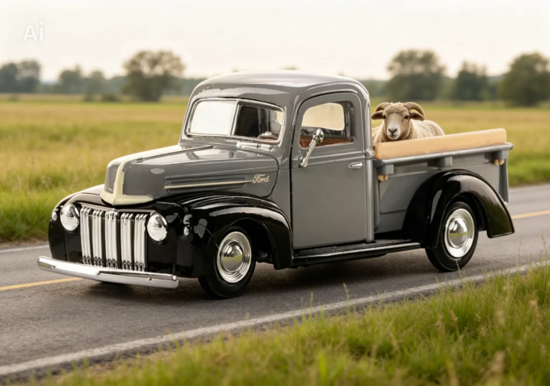 Модель автомобиля 1/24 FORD JAILBAR 1942г. - изображение 1