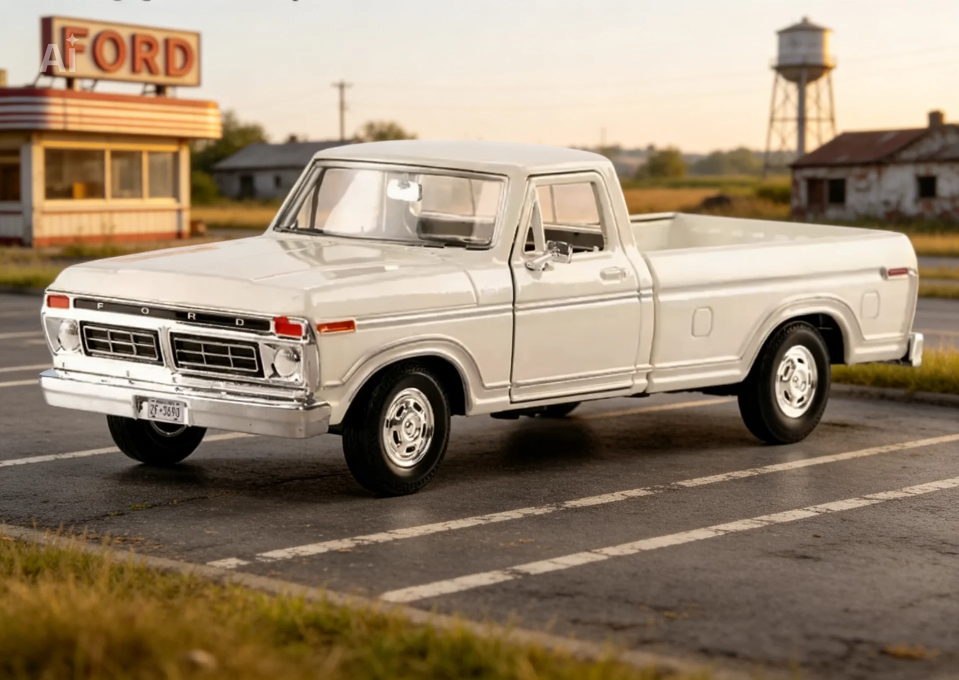 Модель автомобиля 1/24 FORD F150 custom - изображение 1