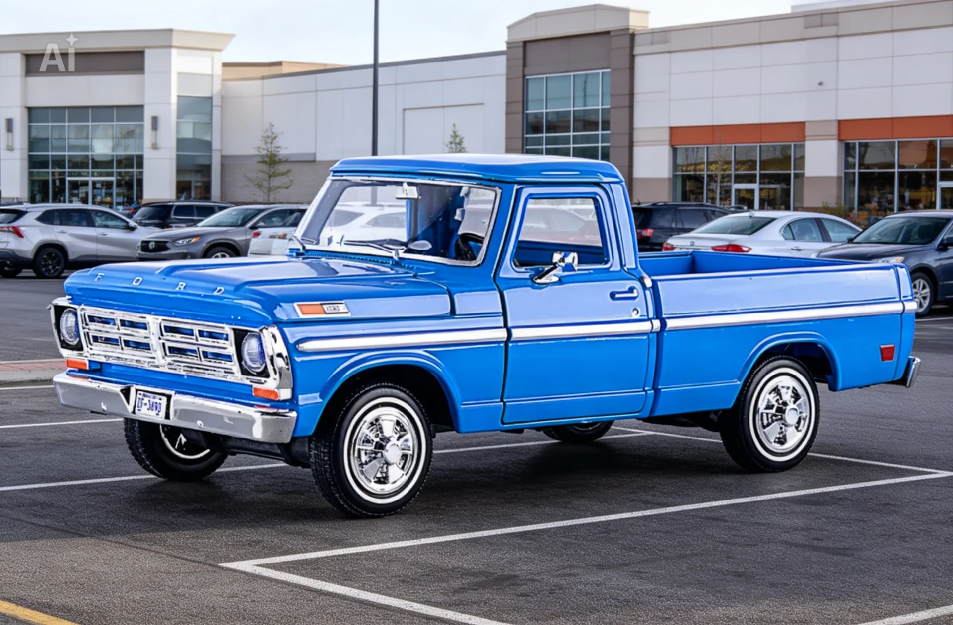 Модель автомобиля 1/24 FORD F100 Pickup - изображение 1