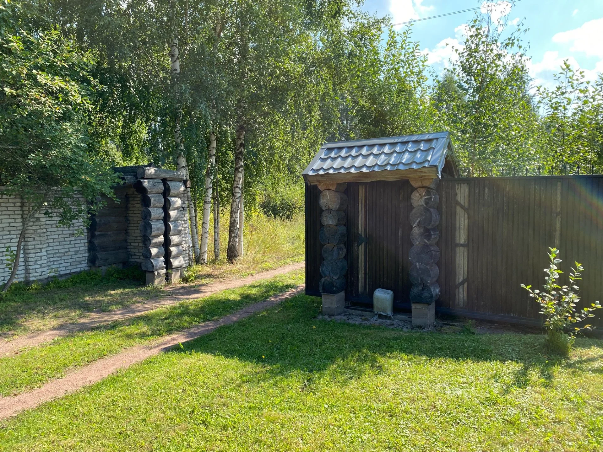 поместье из бревен карельской сосны и ели - миниатюра 17