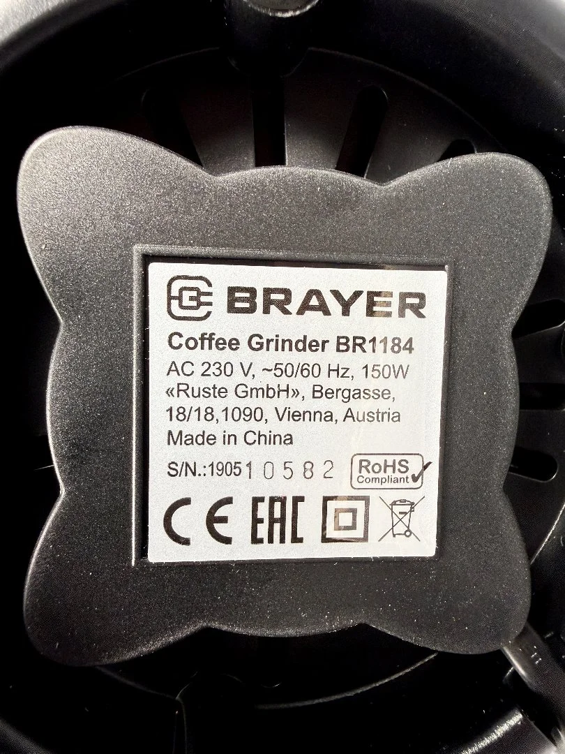 Кофемолка электрическая Brayer BR1184 - миниатюра 2