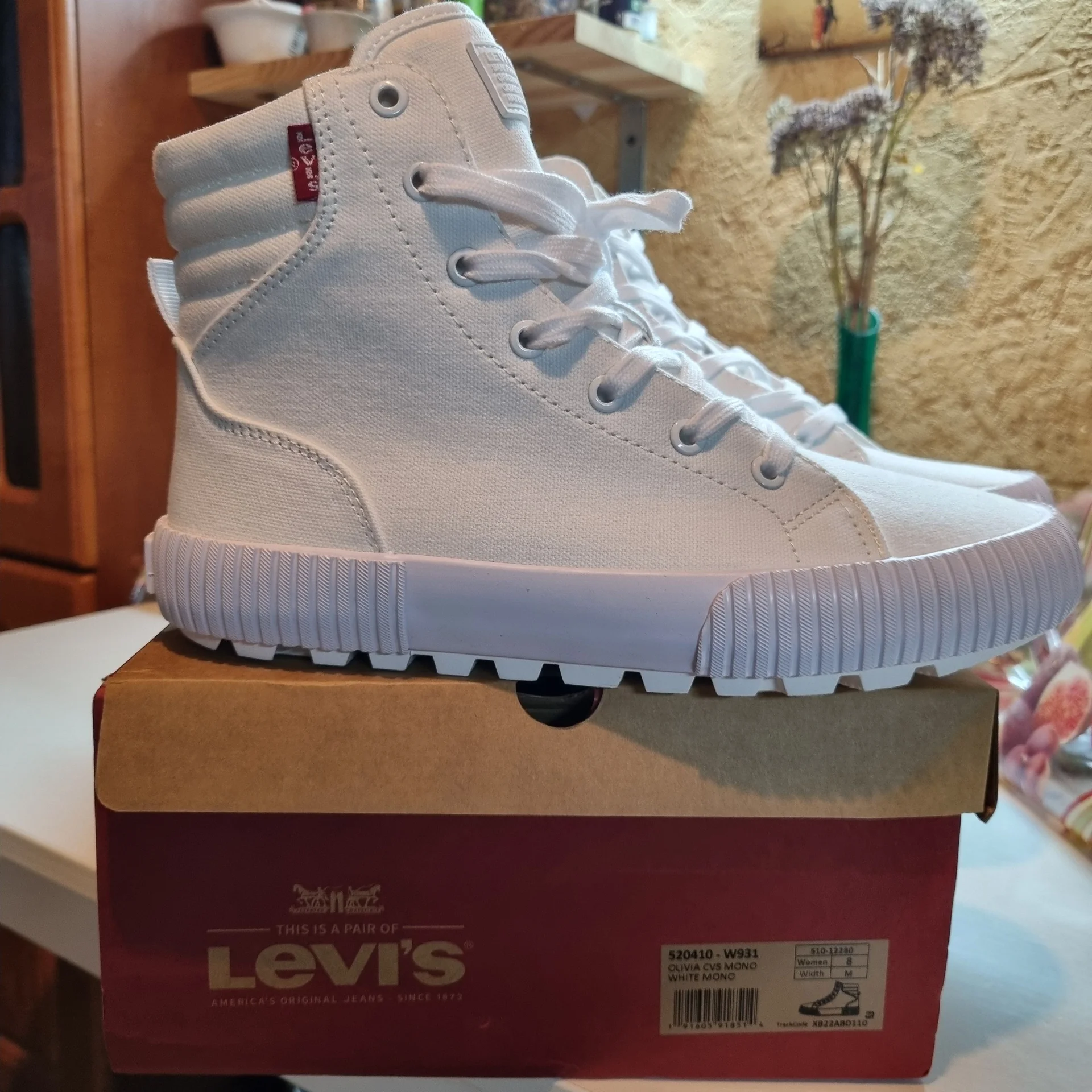Кеды Levis. Женские. Оригинал. - миниатюра 8