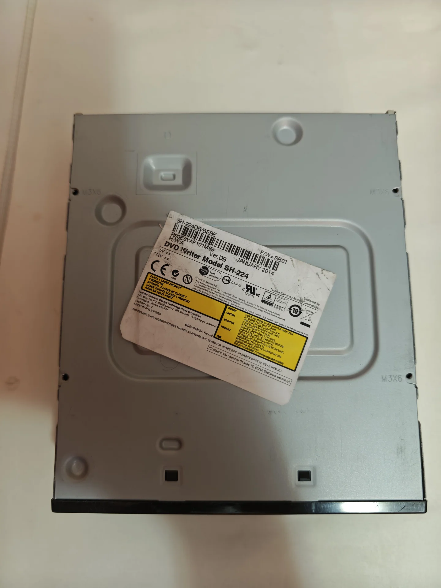 Лот пишущих DVD-RW приводов для ПК (SATA, 7 штук) - миниатюра 7