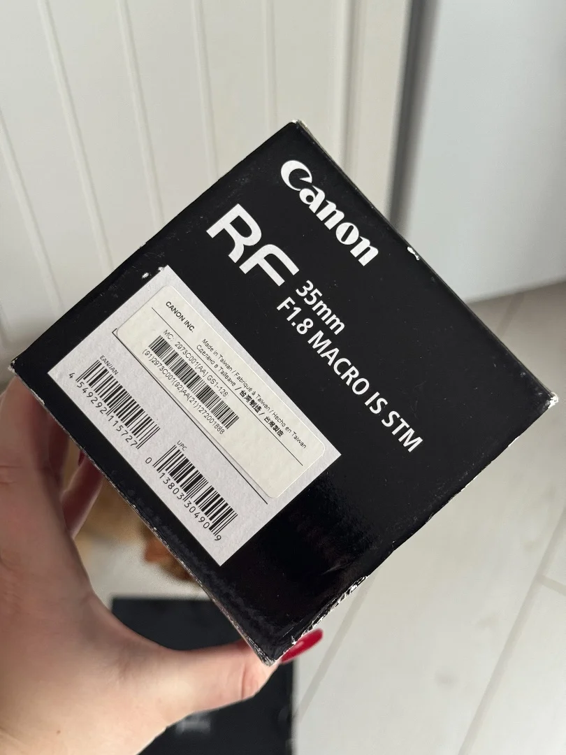 Canon RF 35mm f 1.8 macro is stm - миниатюра 5