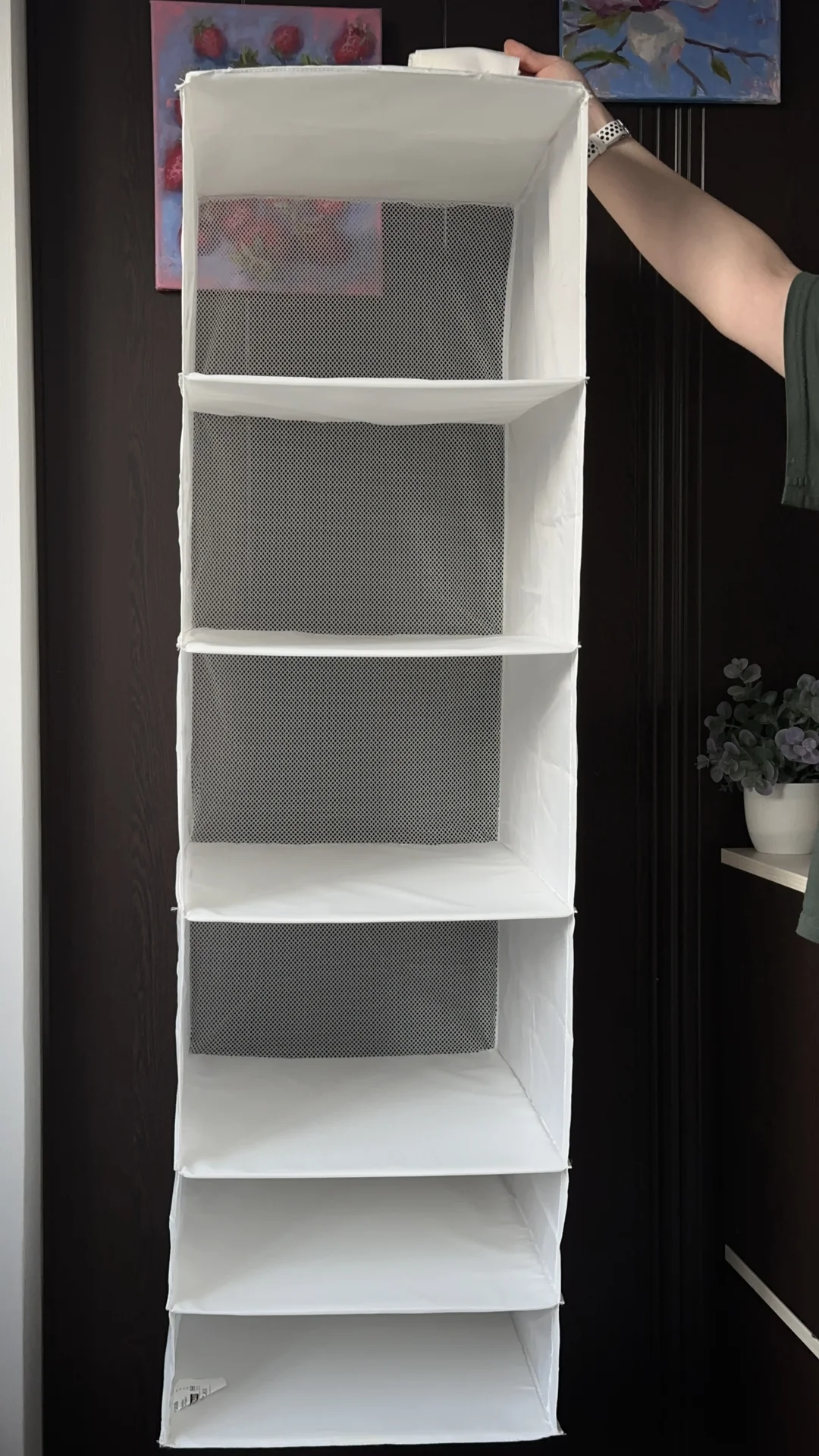 Подвесная полка органайзер для хранения IKEA Skubb - миниатюра 3