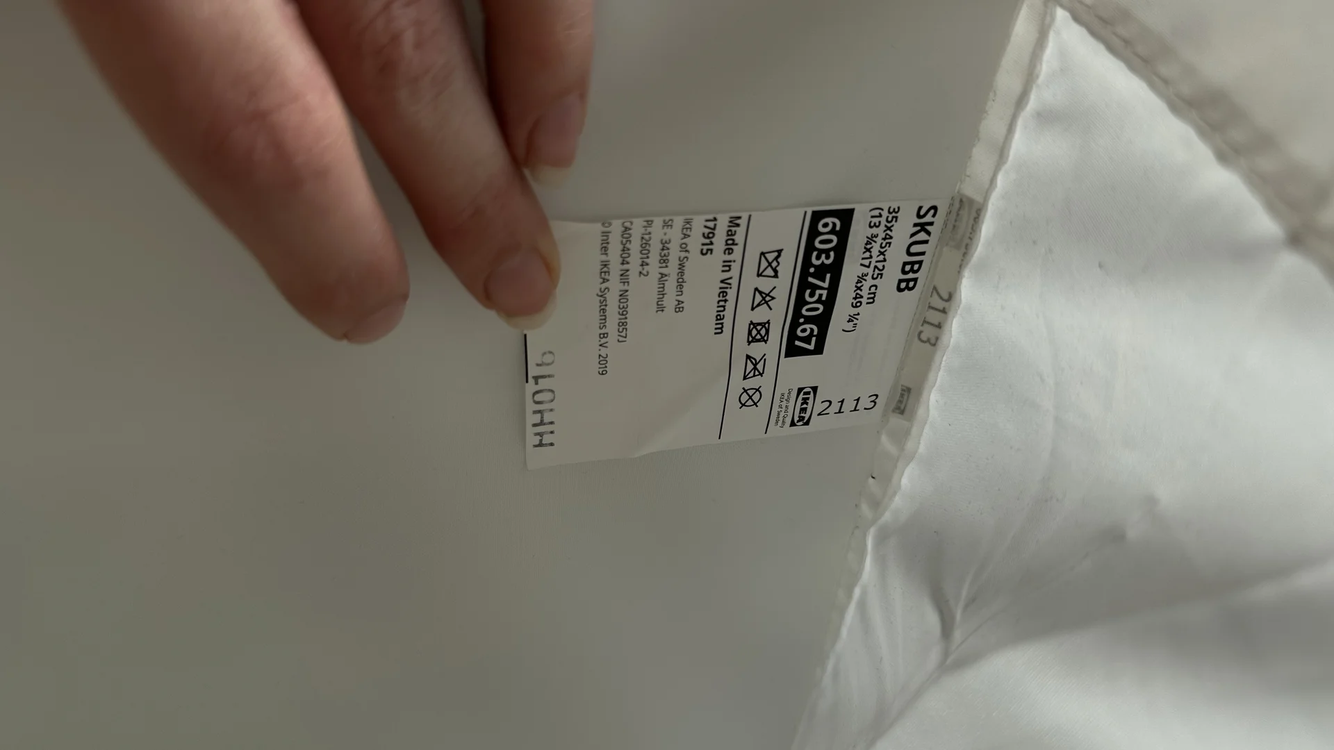 Подвесная полка органайзер для хранения IKEA Skubb - миниатюра 5