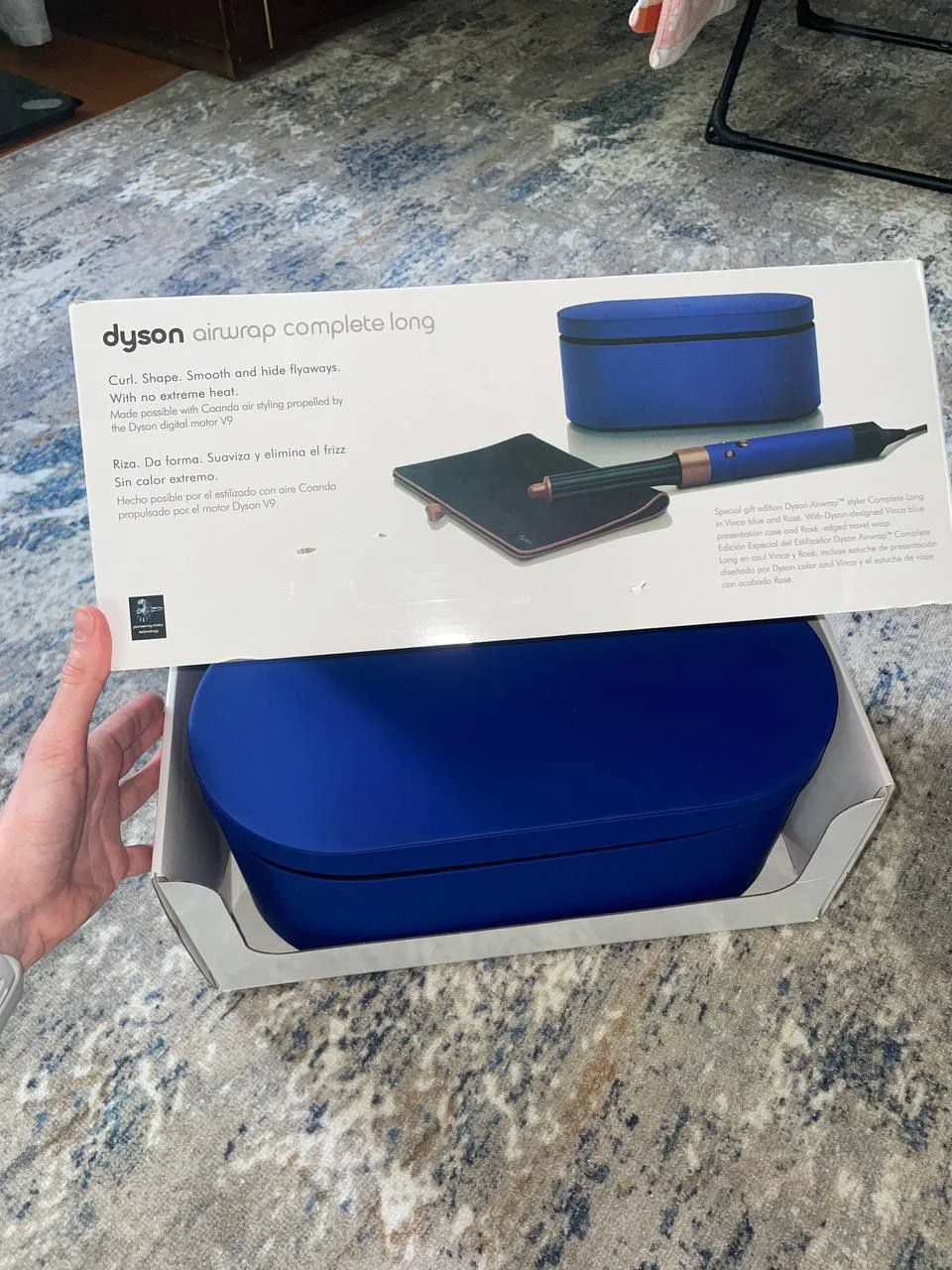 Стайлер Dyson Airwrap в синем цвете - миниатюра 4