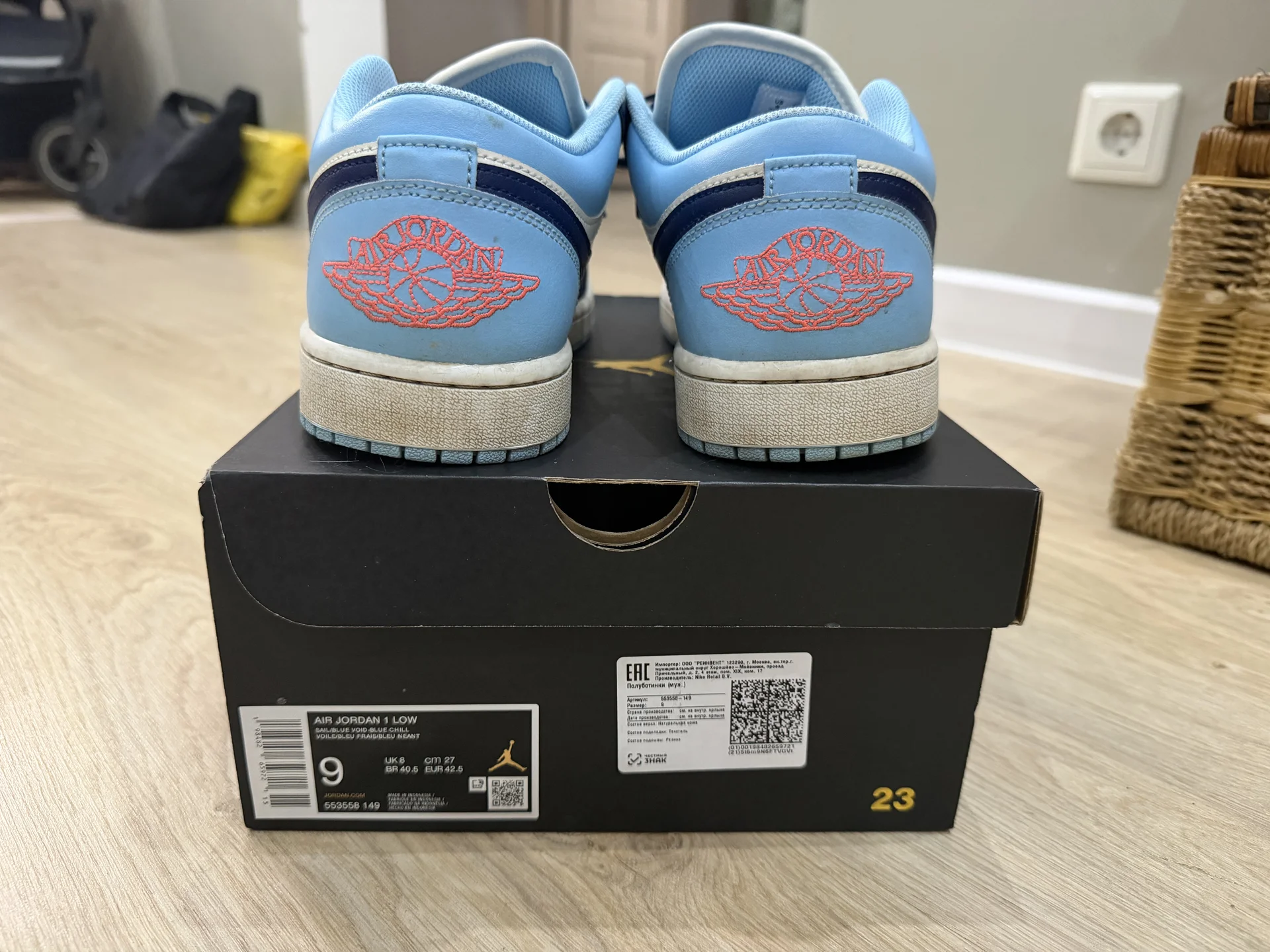 Nike air Jordan 1 low - миниатюра 6