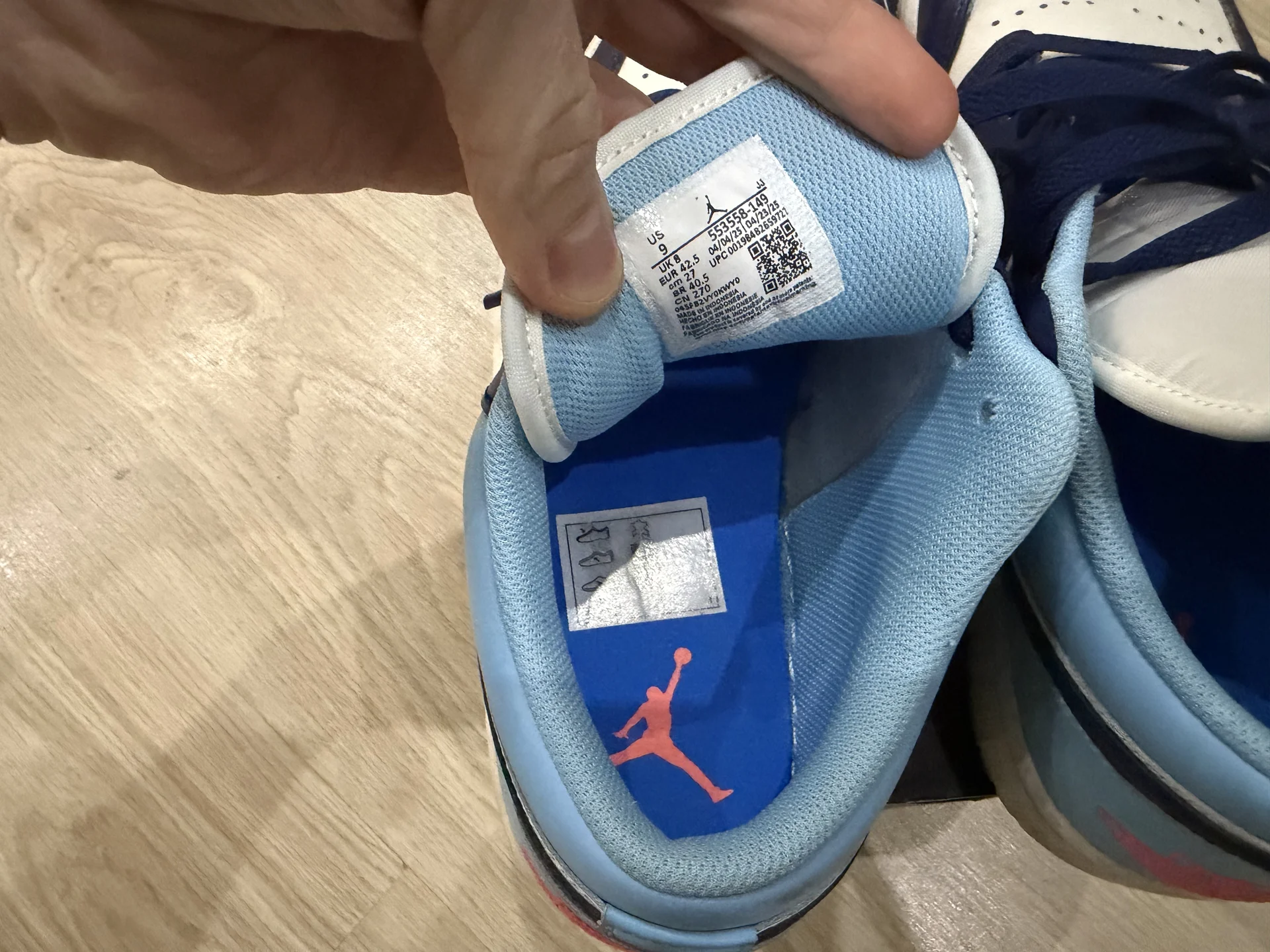Nike air Jordan 1 low - миниатюра 7