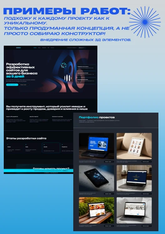 Создание сайтов под ключ/SEO/Разработка сайтов - миниатюра 3