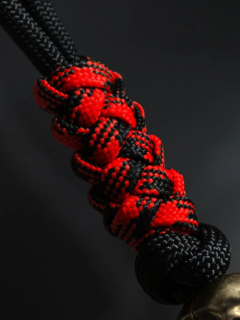 Темляк для ножа: "Череп" - миниатюра 3