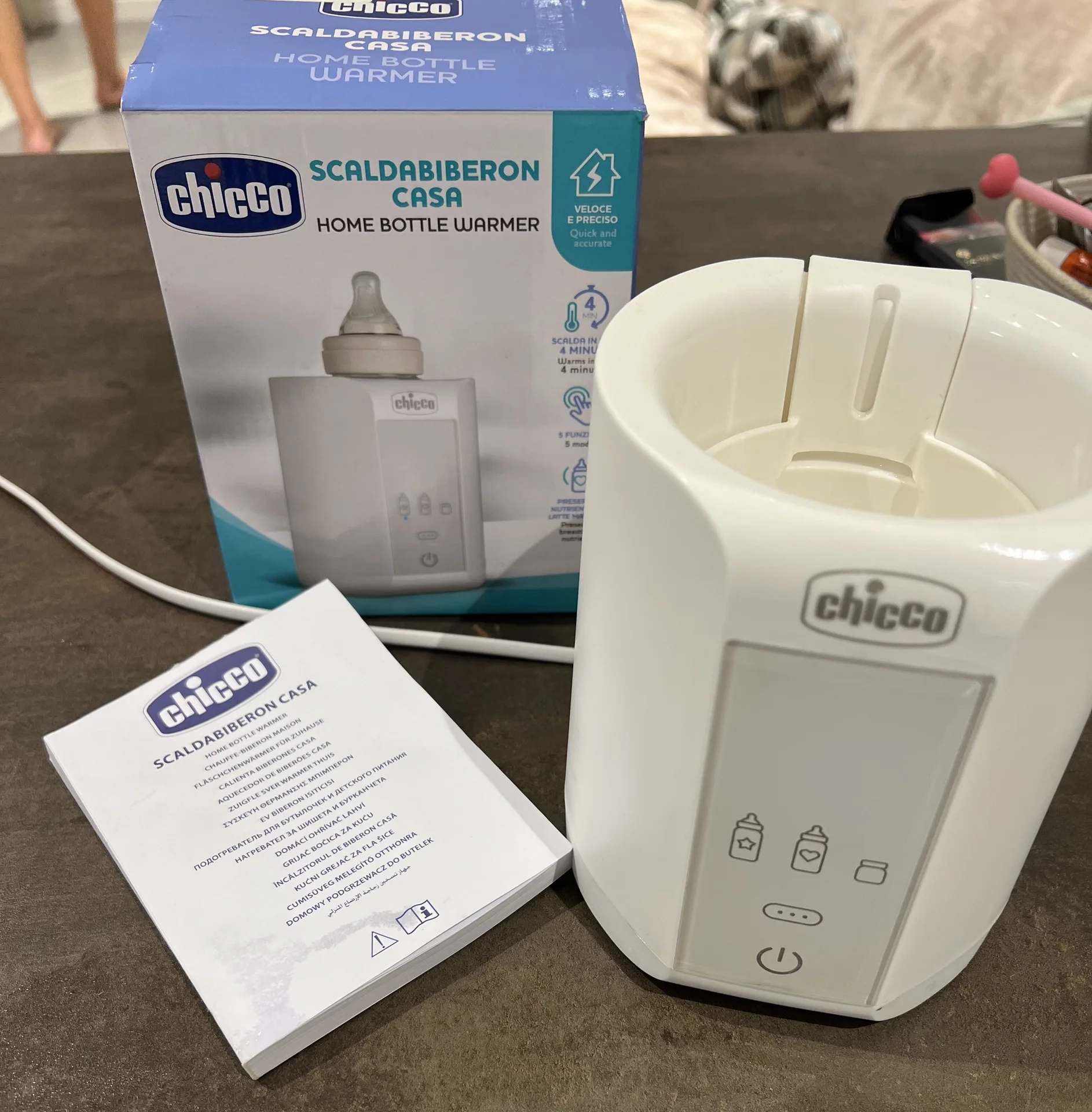 Подогреватель для бутылочек chicco - миниатюра 2