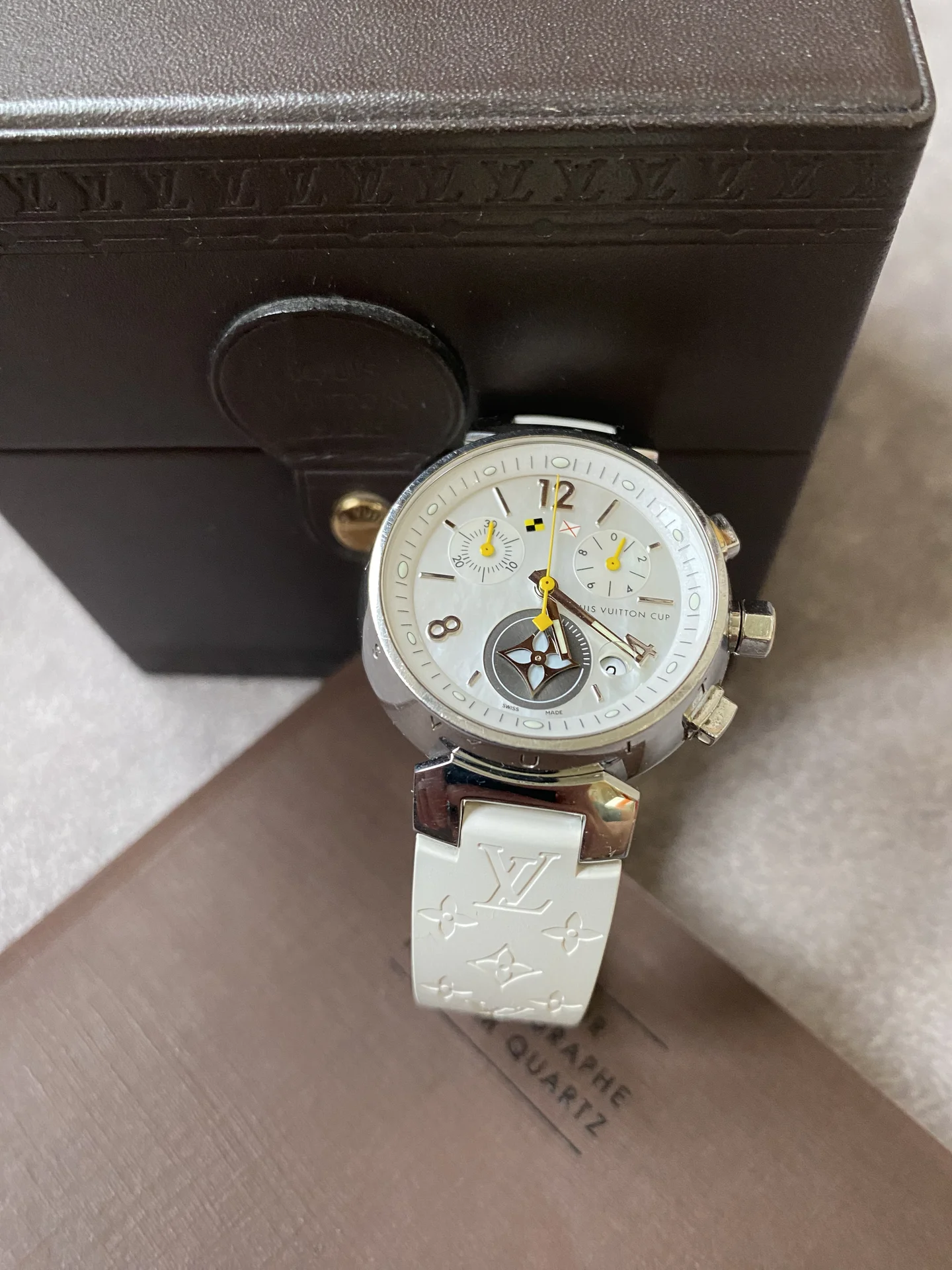 Часы louis vuitton Q132C оригинал - миниатюра 3