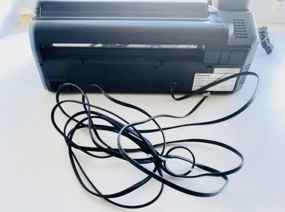 Факс Panasonic KX-FT37RS рабочий - миниатюра 7