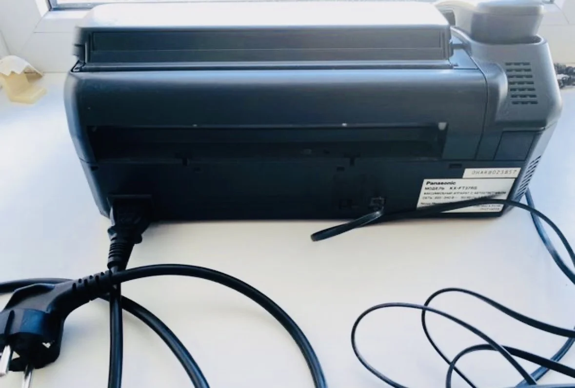 Факс Panasonic KX-FT37RS рабочий - миниатюра 8