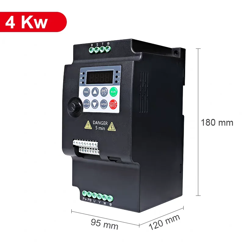 Частотный преобразователь 220v - 380v (2.2 кВт) - миниатюра 6