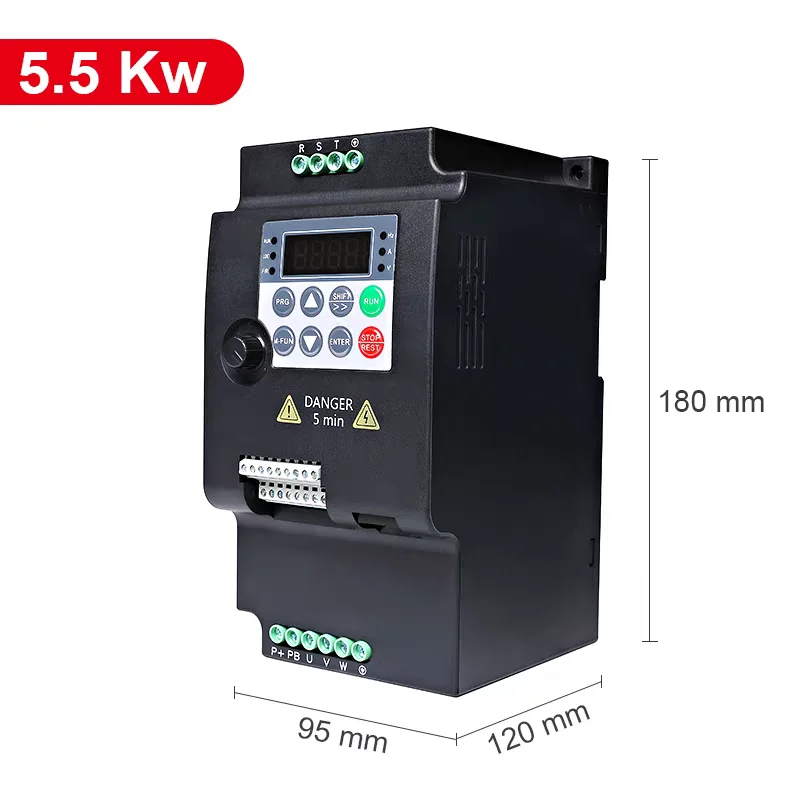 Частотный преобразователь 220v - 380v (2.2 кВт) - миниатюра 7