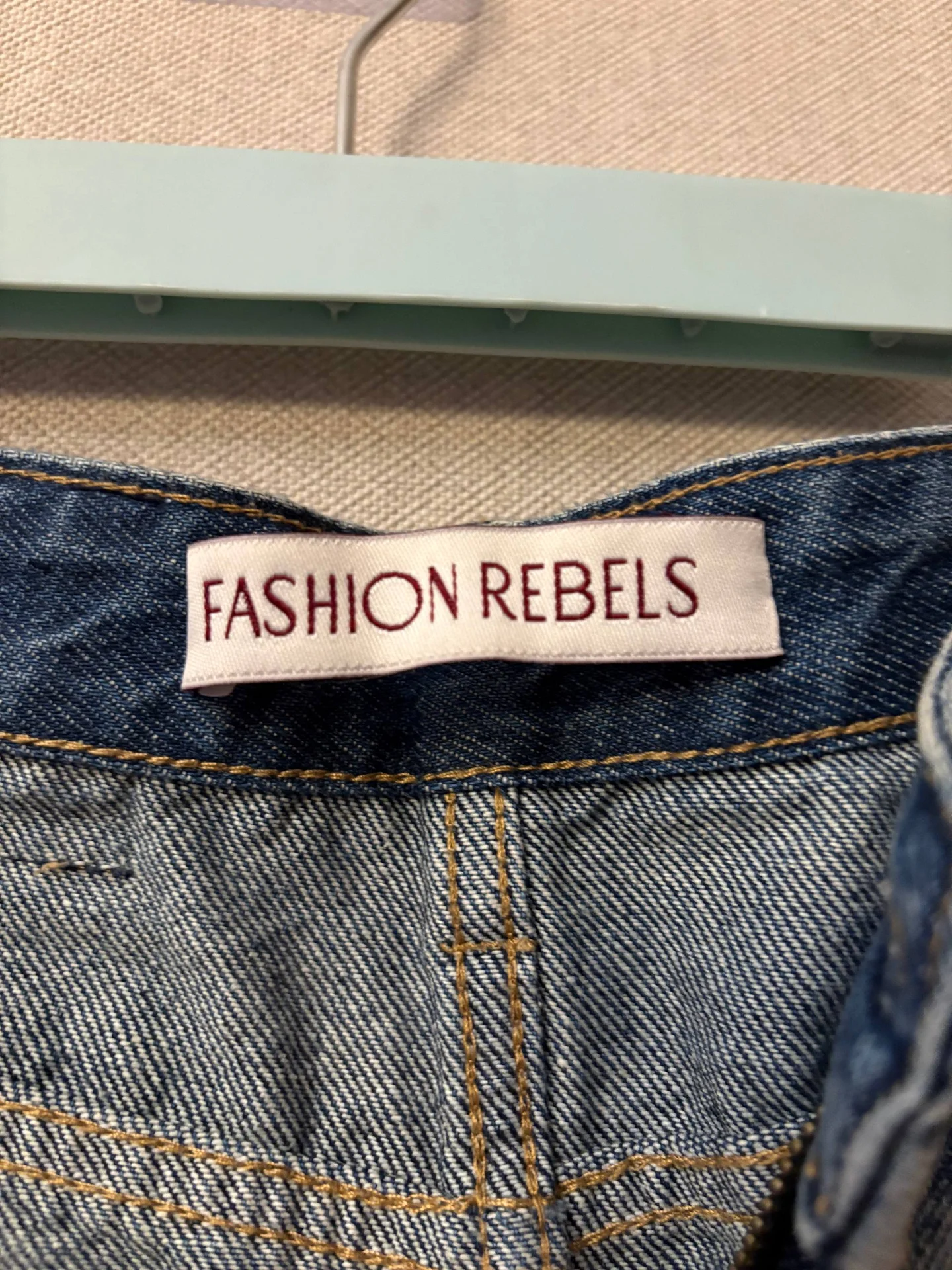 Fashion rebels Джинсовая юбка миди 42-44 - миниатюра 5