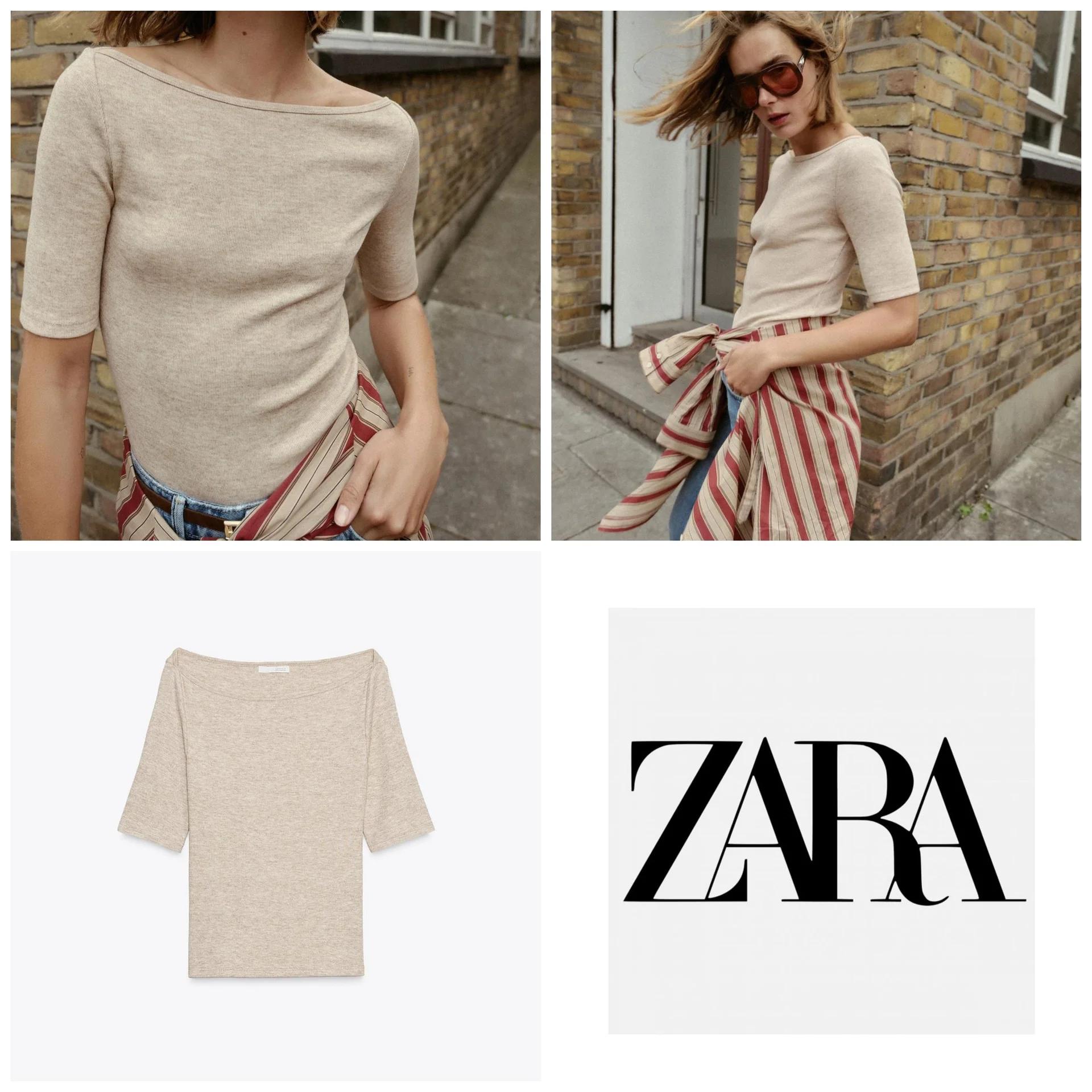 Футболка женская ZARA новая - изображение 1