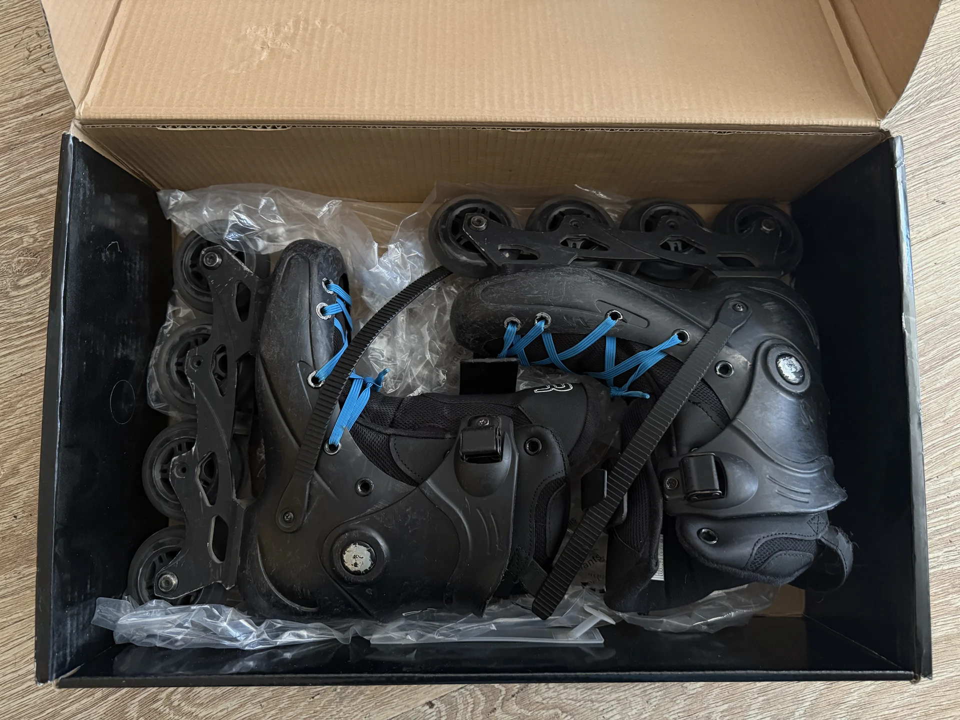 Ролики FR Skates FRJ черные - миниатюра 5