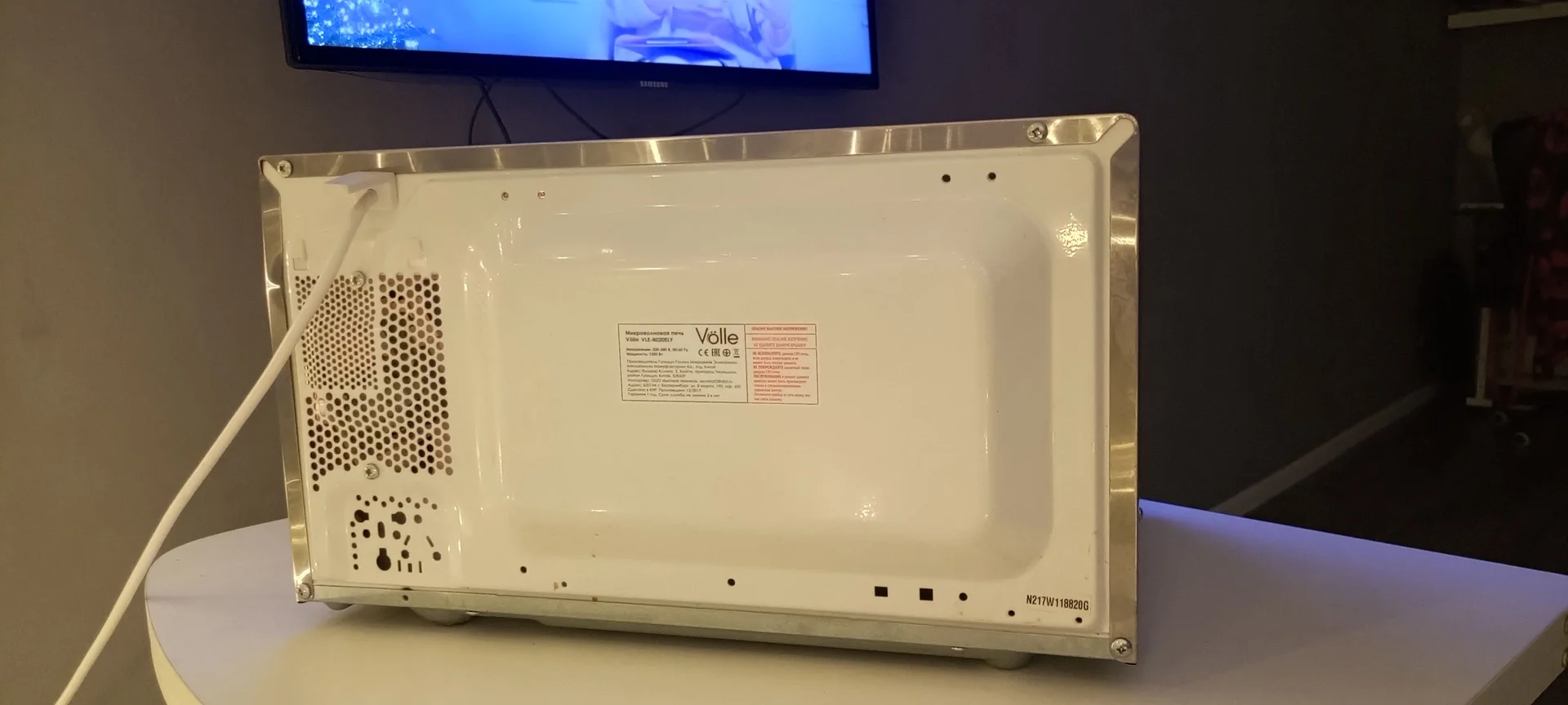 микроволновая печь Volle VLE-8020ELY - миниатюра 5