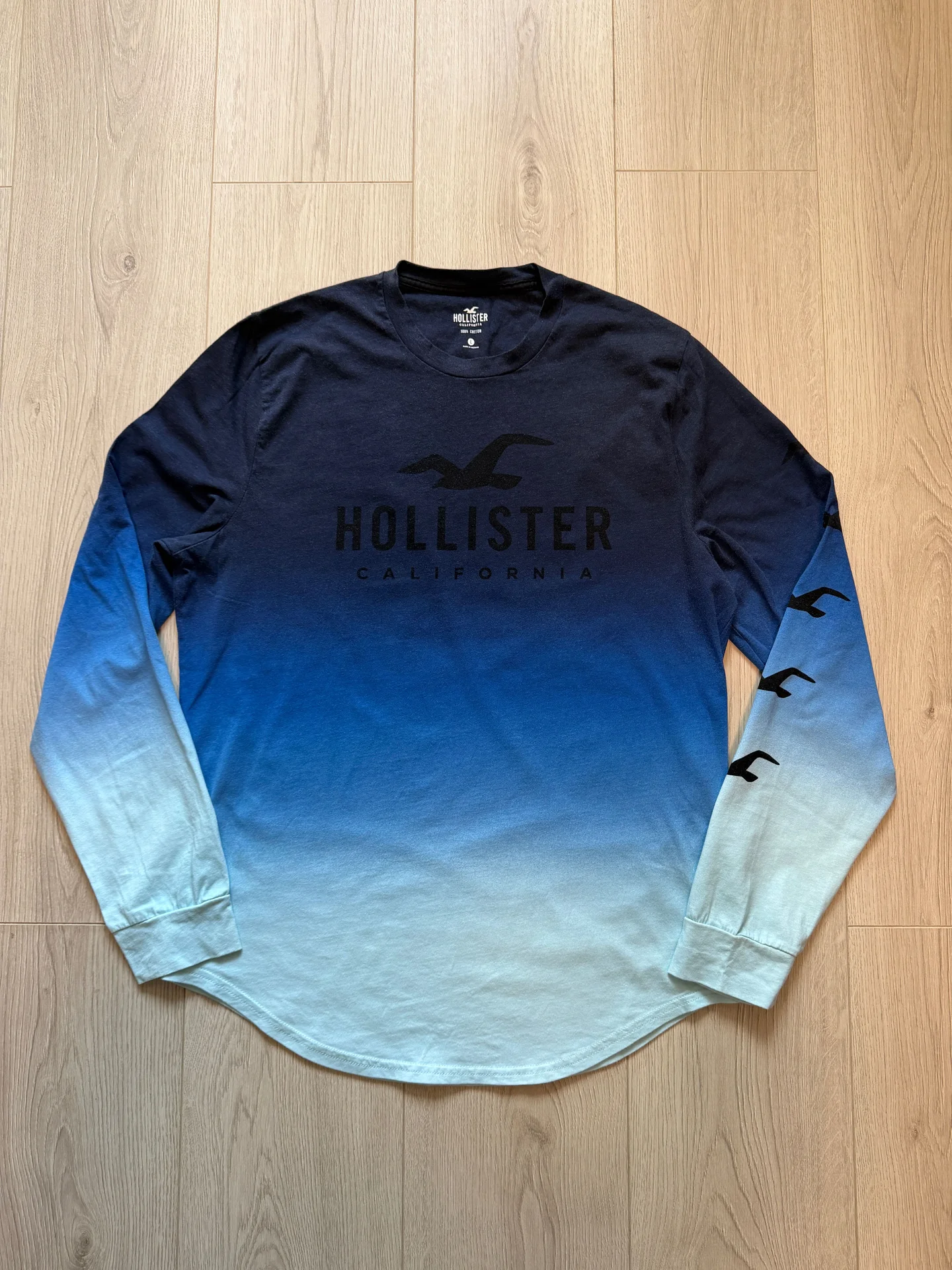 Мужской лонгслив Hollister Оригинал - изображение 1
