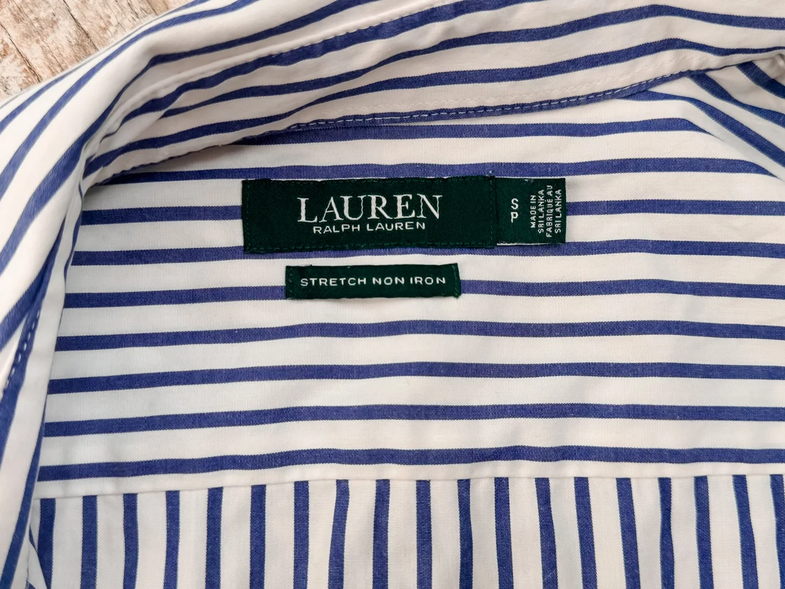 Lauren Ralph lauren рубашка в полоску оригинал 44 - миниатюра 4