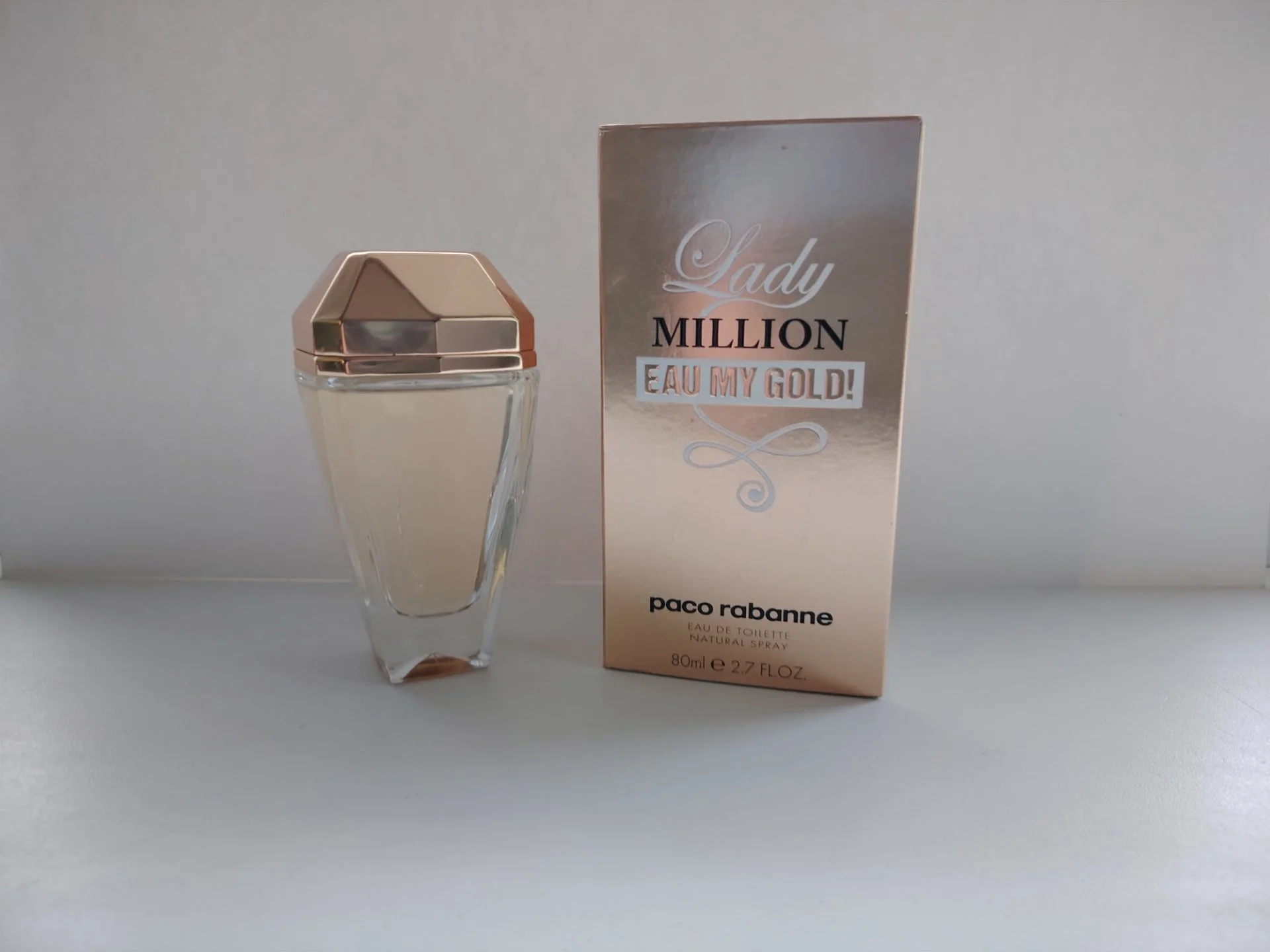 PACO Rabanne Lady Million Eau My Gold! EDT 80ml Оригинал - миниатюра 2