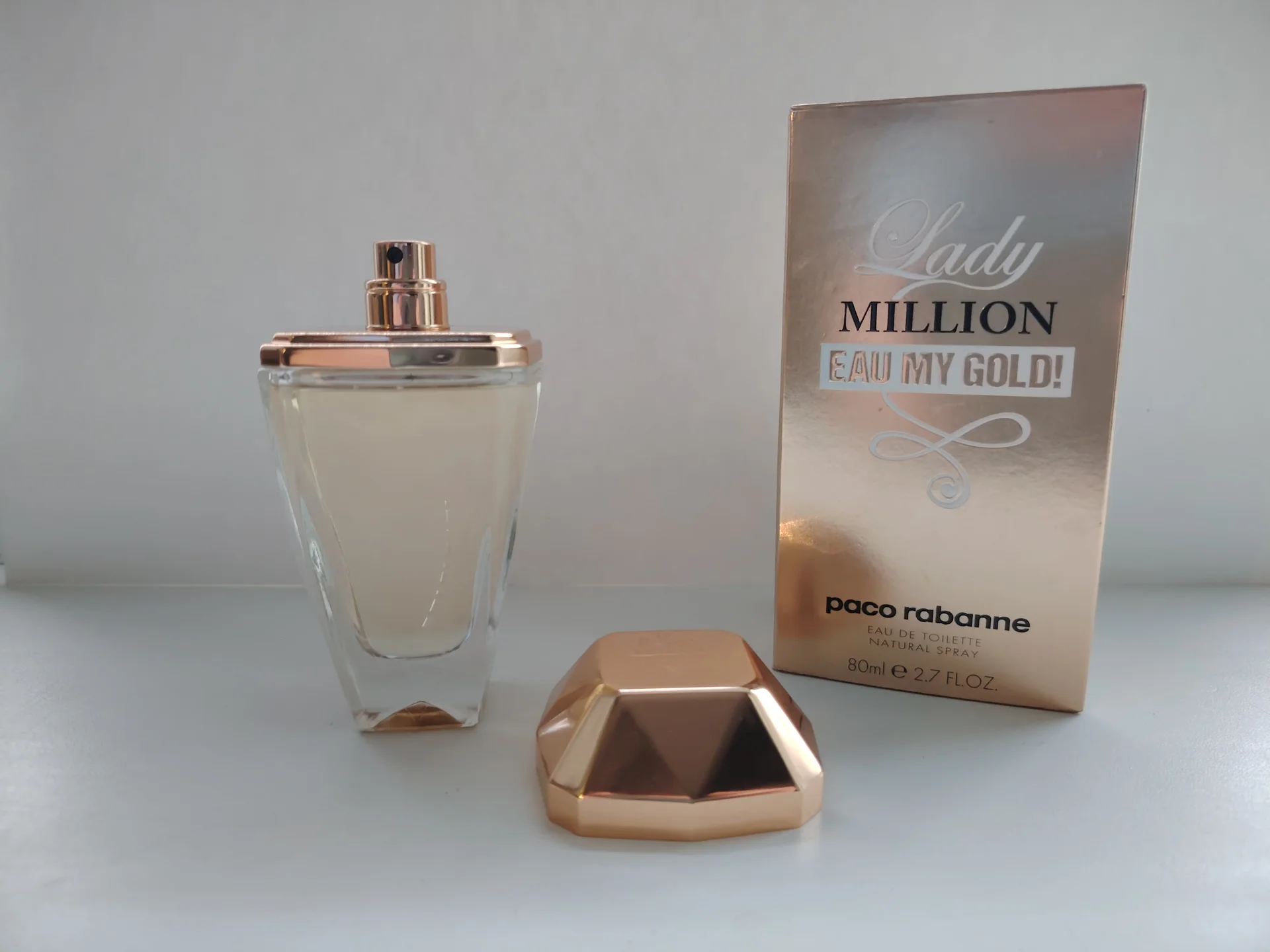 PACO Rabanne Lady Million Eau My Gold! EDT 80ml Оригинал - миниатюра 3