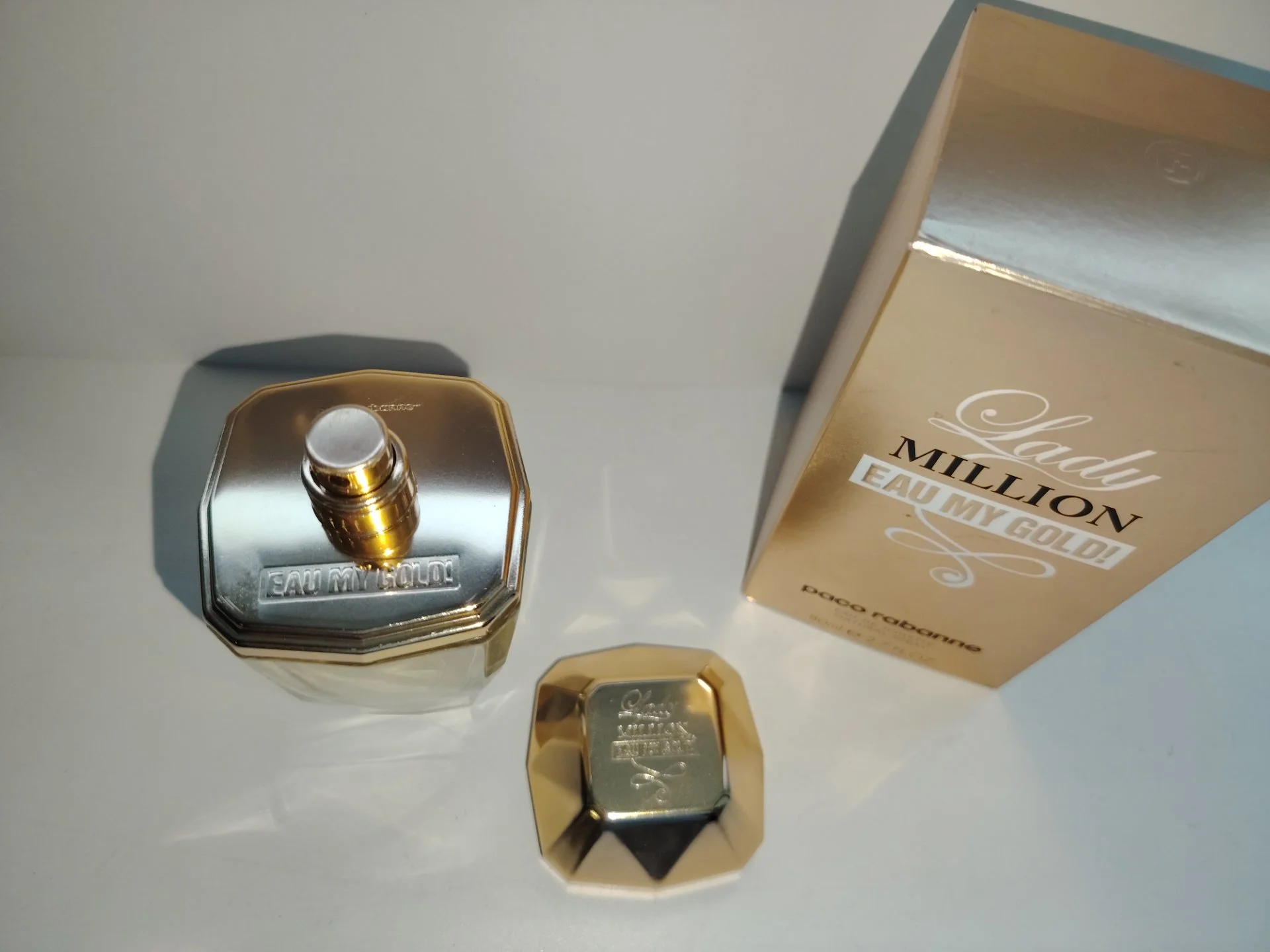 PACO Rabanne Lady Million Eau My Gold! EDT 80ml Оригинал - миниатюра 6