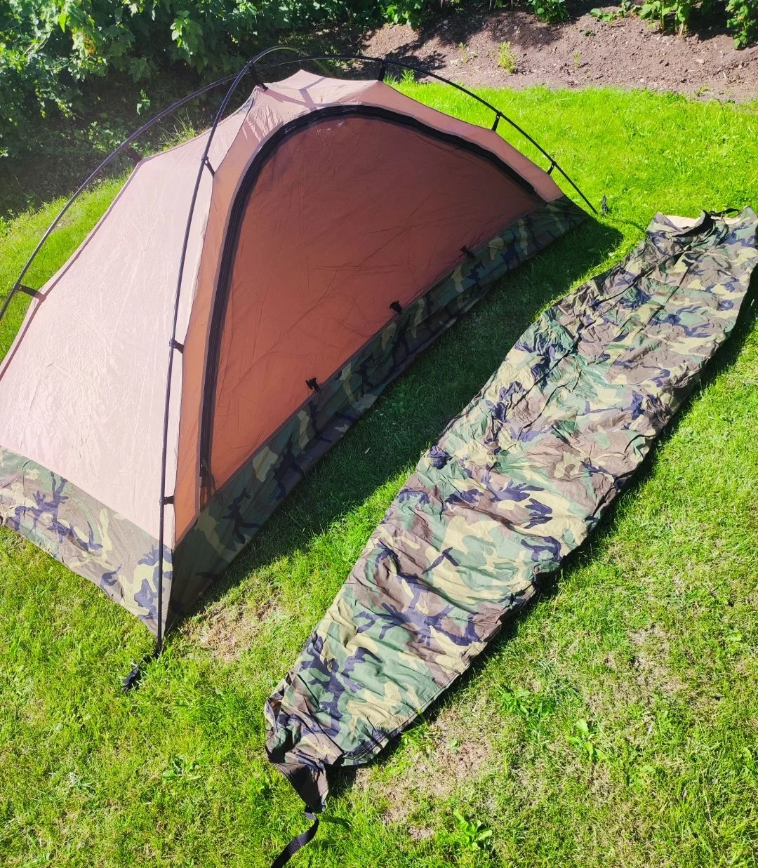 TCOP by Eureka! Tent Combat One Person Woodland Ca - миниатюра 4