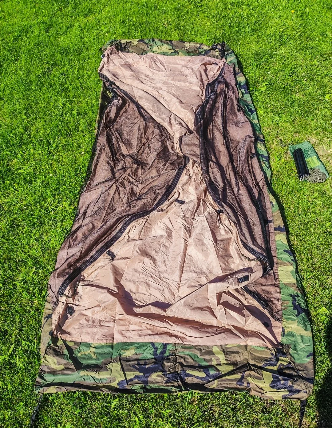 TCOP by Eureka! Tent Combat One Person Woodland Ca - миниатюра 6